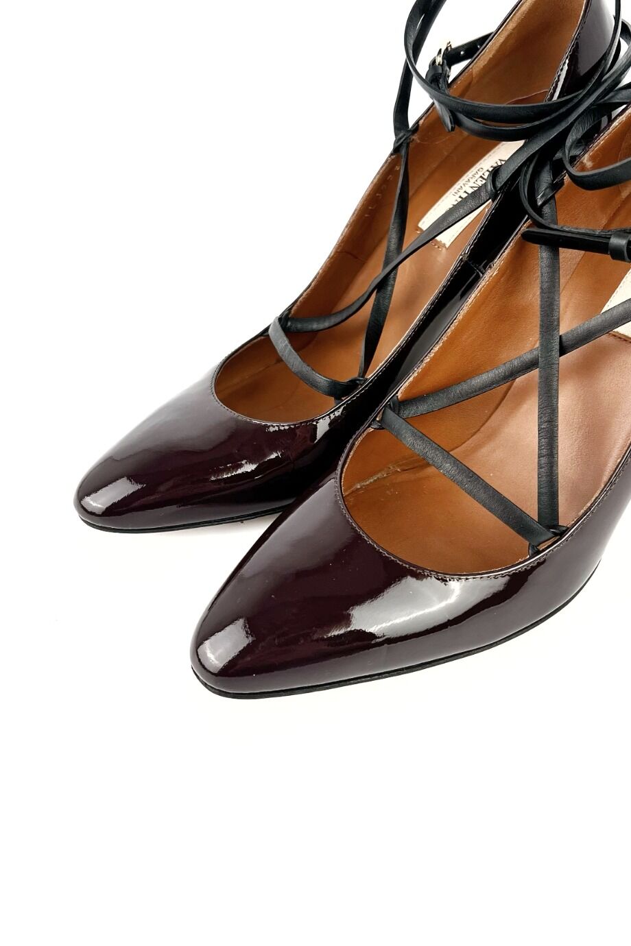 image 3 Лаковые туфли коричневого цвета