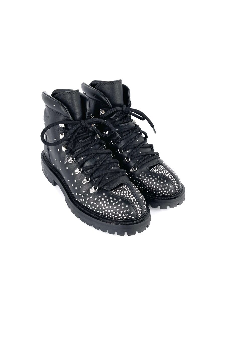 image 1 Ботинки черного цвета с металлическими декором
