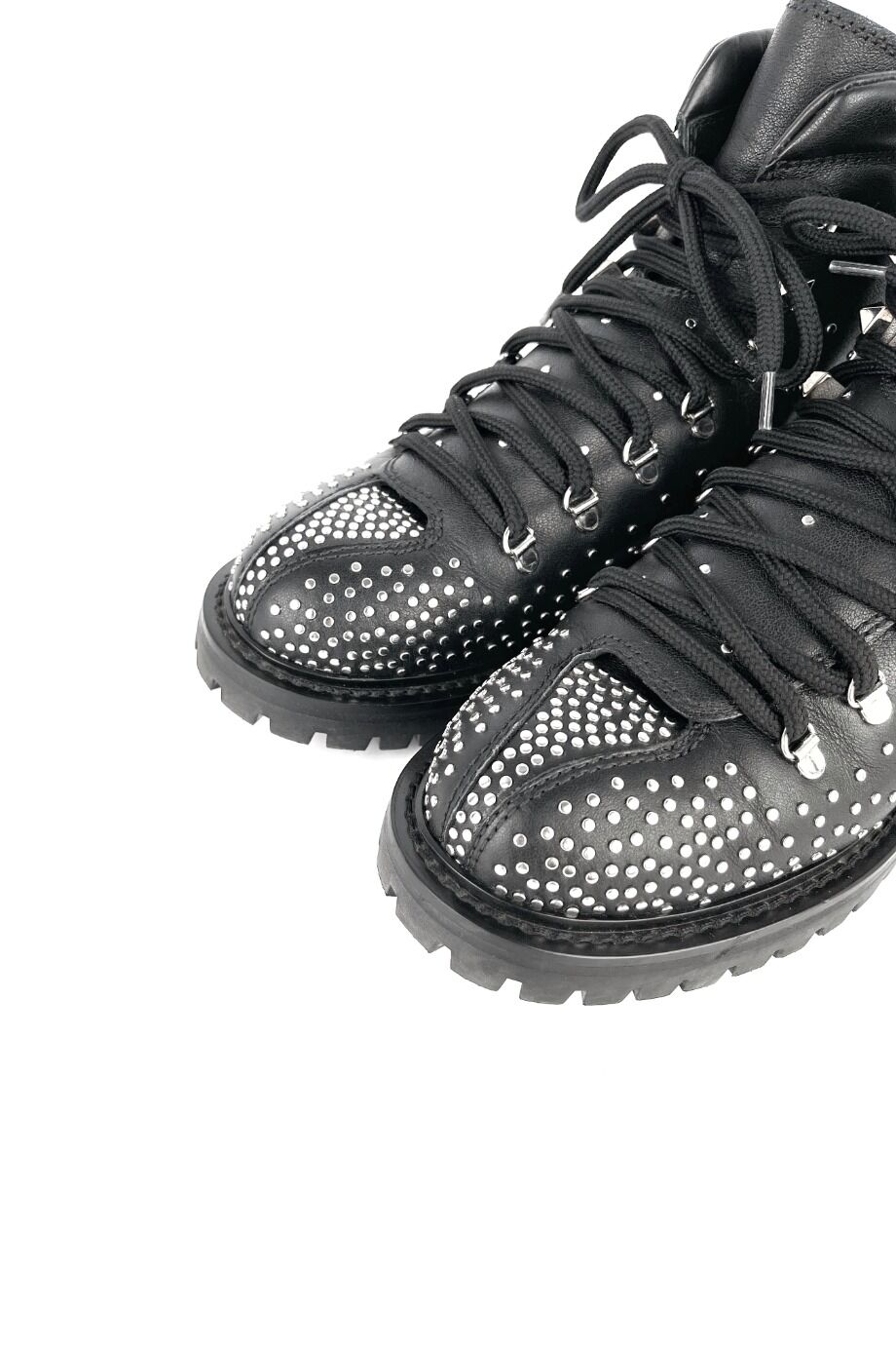 image 3 Ботинки черного цвета с металлическими декором