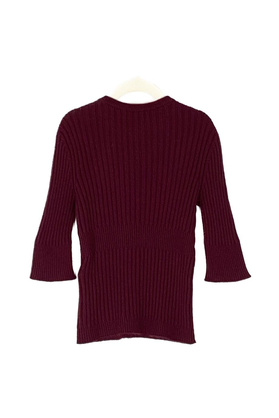 image 2 Детский кашемировый свитер бордового цвета