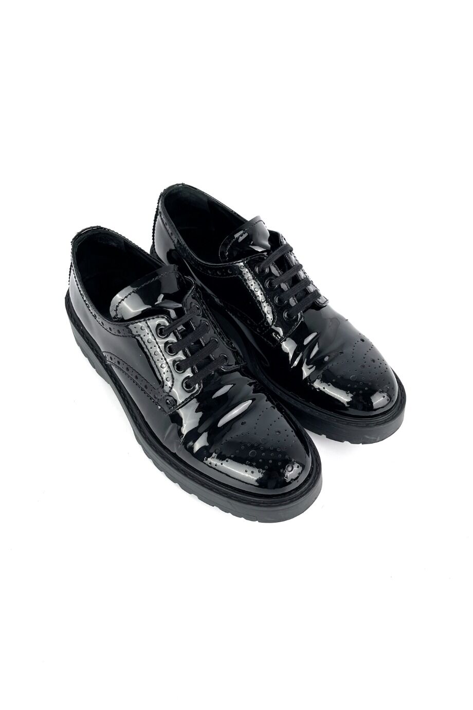 image 1 Лаковые ботинки черного цвета