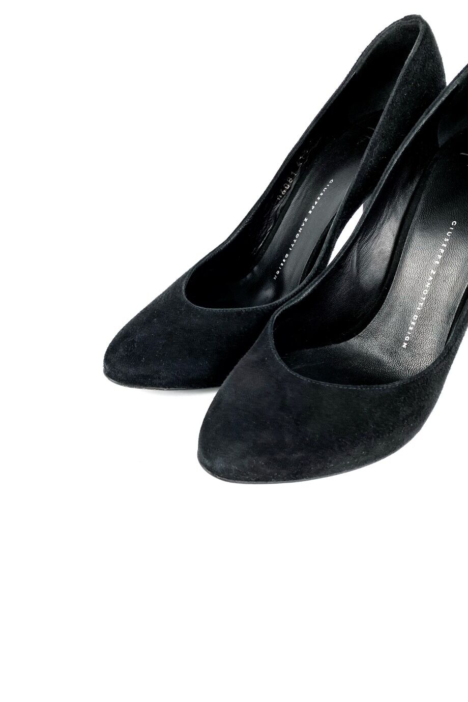 image 3 Замшевые туфли черного цвета
