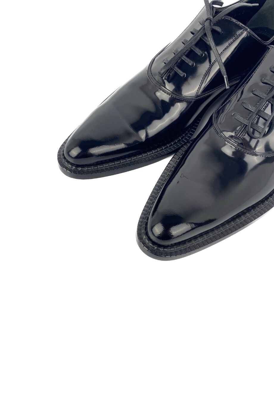 image 3 Ботинки из лакированной кожи черного цвета