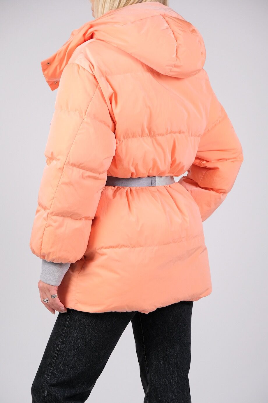 image 3 Утепленная куртка персикового цвета