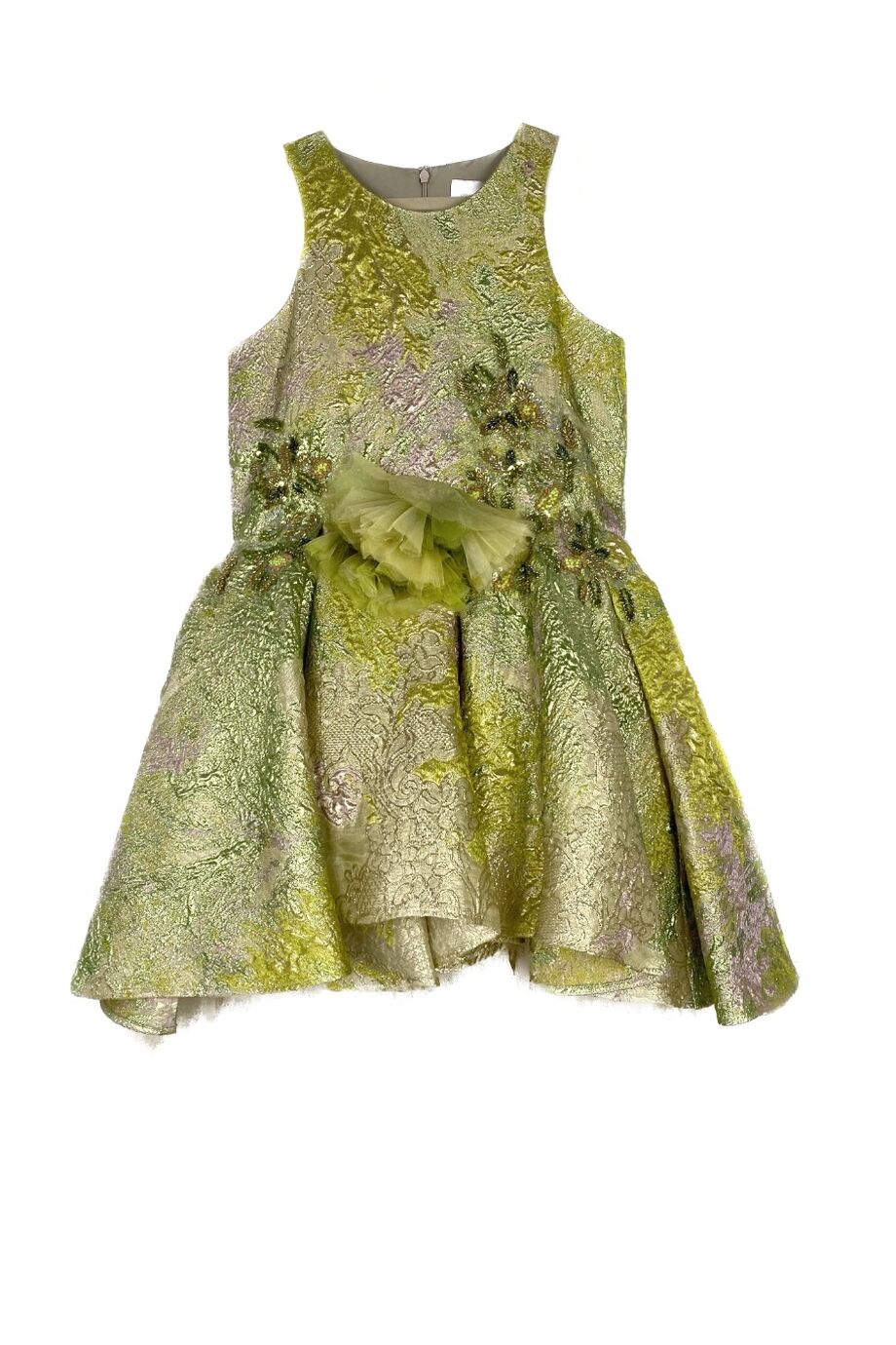 image 1 Детское бальное платье салатового цвета