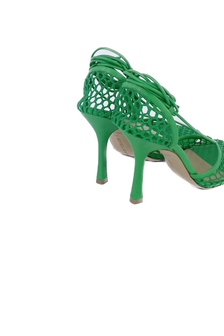 image 4 Туфли из сетки ярко зеленого цвета