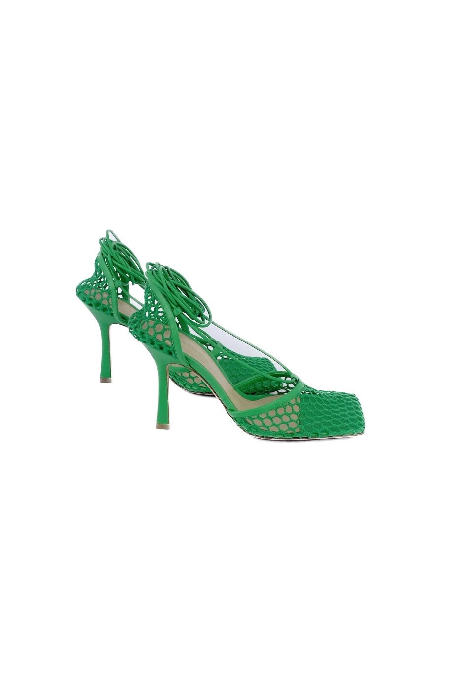 image 5 Туфли из сетки ярко зеленого цвета