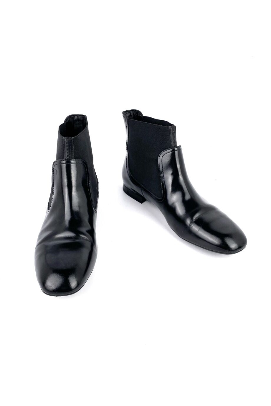 image 2 Ботинки челси черного цвета