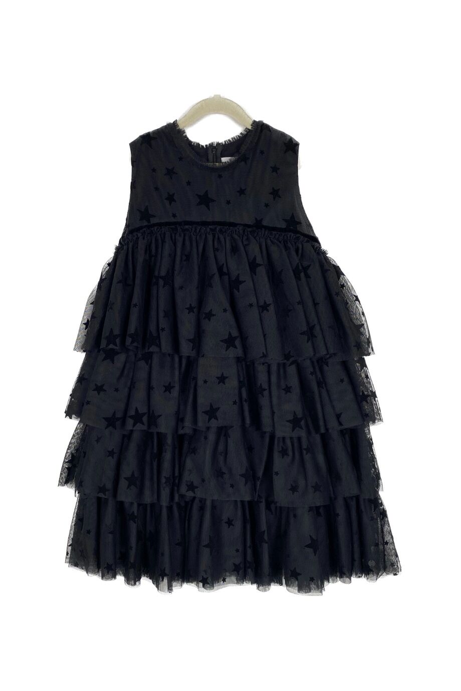 image 1 Детское платье чёрного цвета со звездами