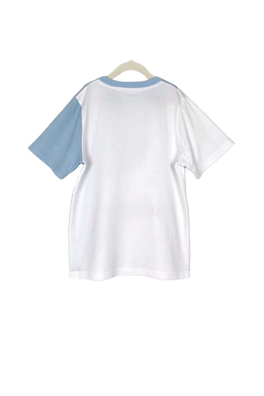 image 2 Детская футболка бело-голубого цвета с Бэмби