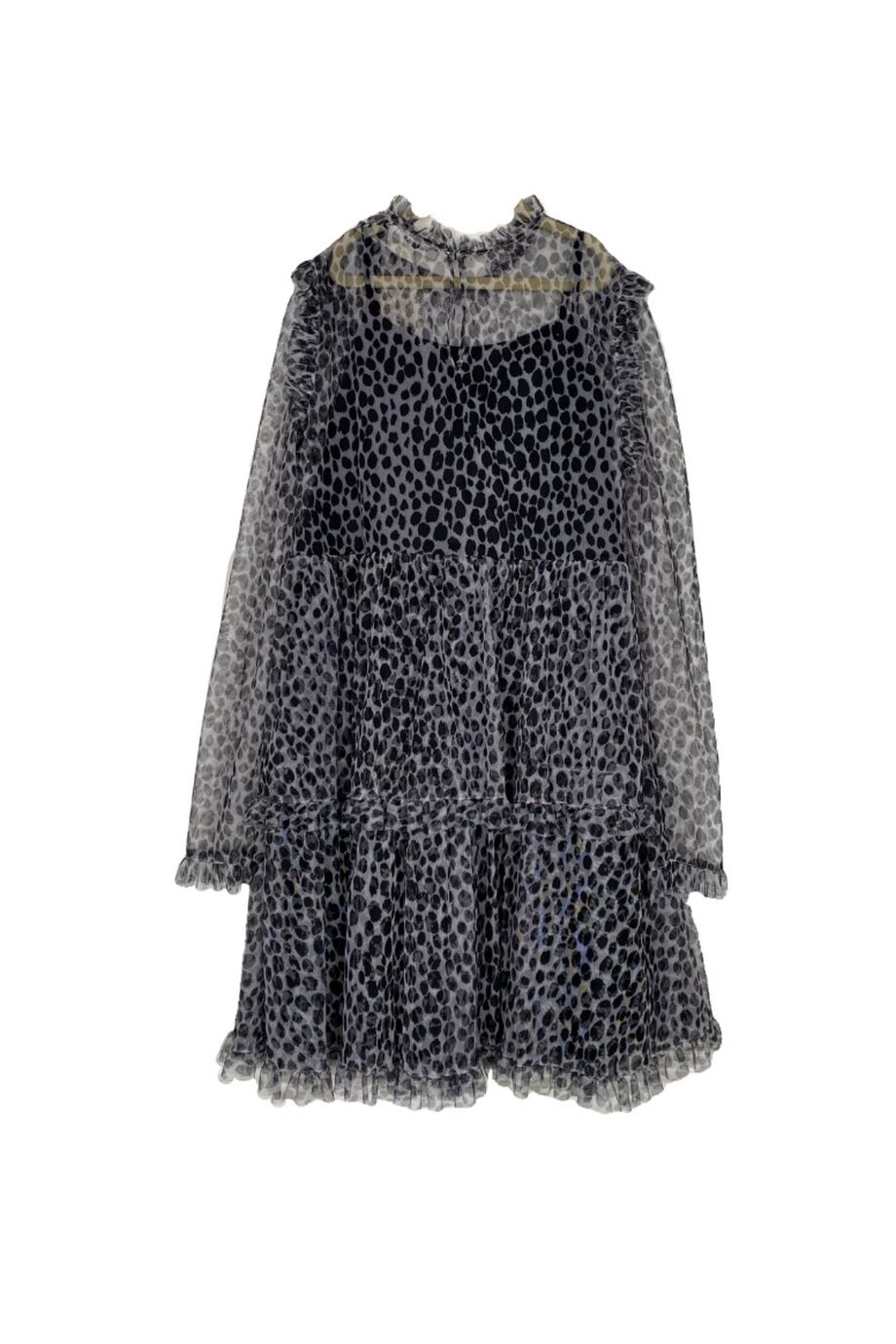 image 2 Детское платье из сетки с леопардовым принтом