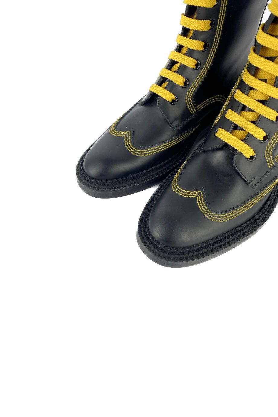 image 3 Ботинки черного цвета с прострочкой