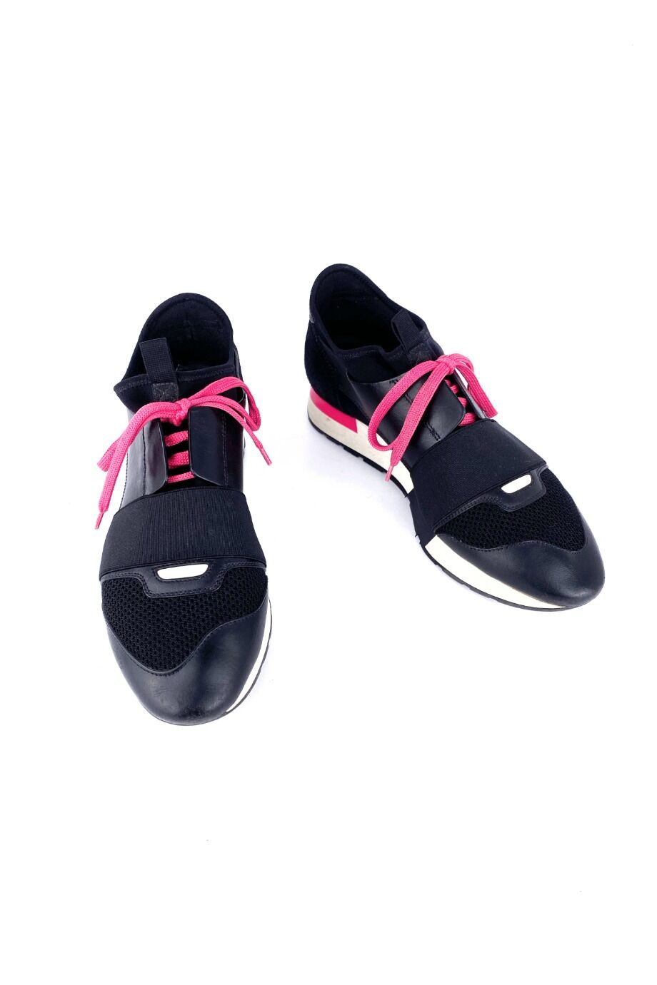image 2 Комбинированные  кроссовки черного цвета