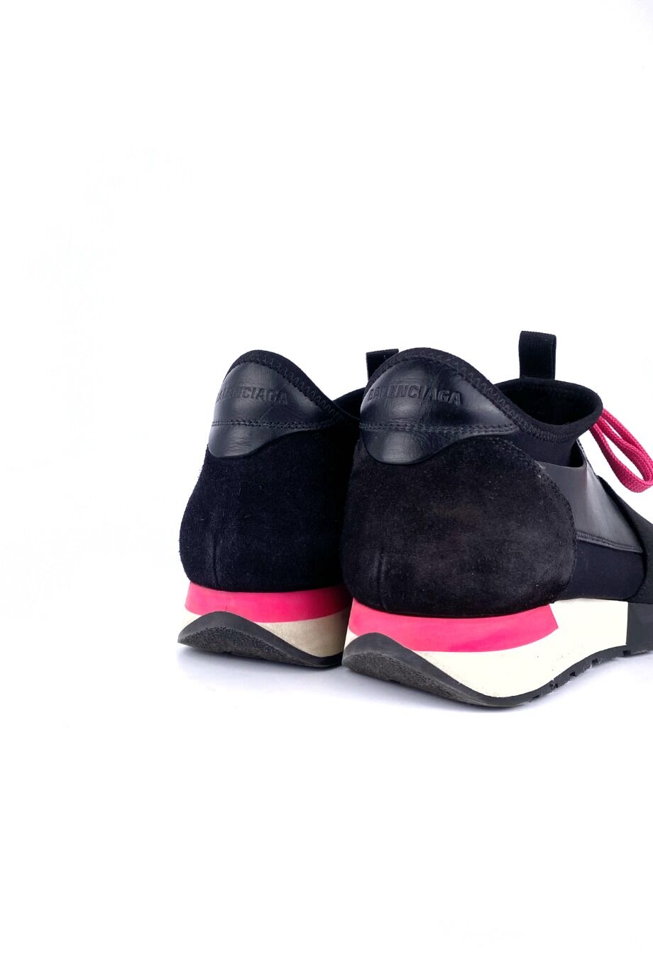 image 4 Комбинированные  кроссовки черного цвета