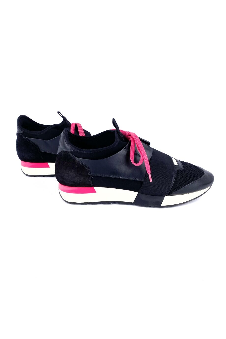 image 5 Комбинированные  кроссовки черного цвета