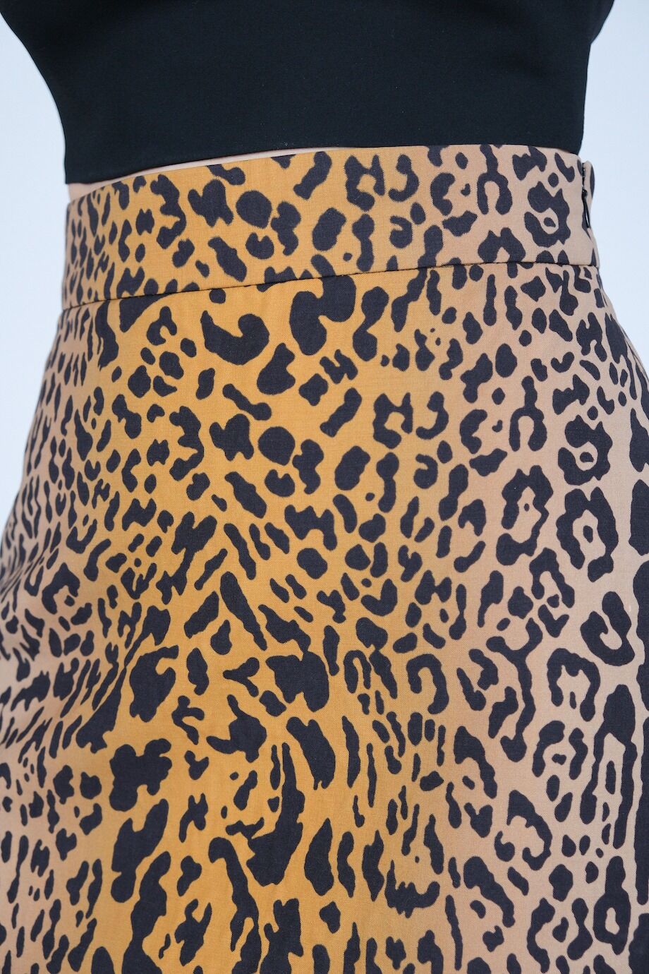 image 5 Юбка с леопардовым принтом