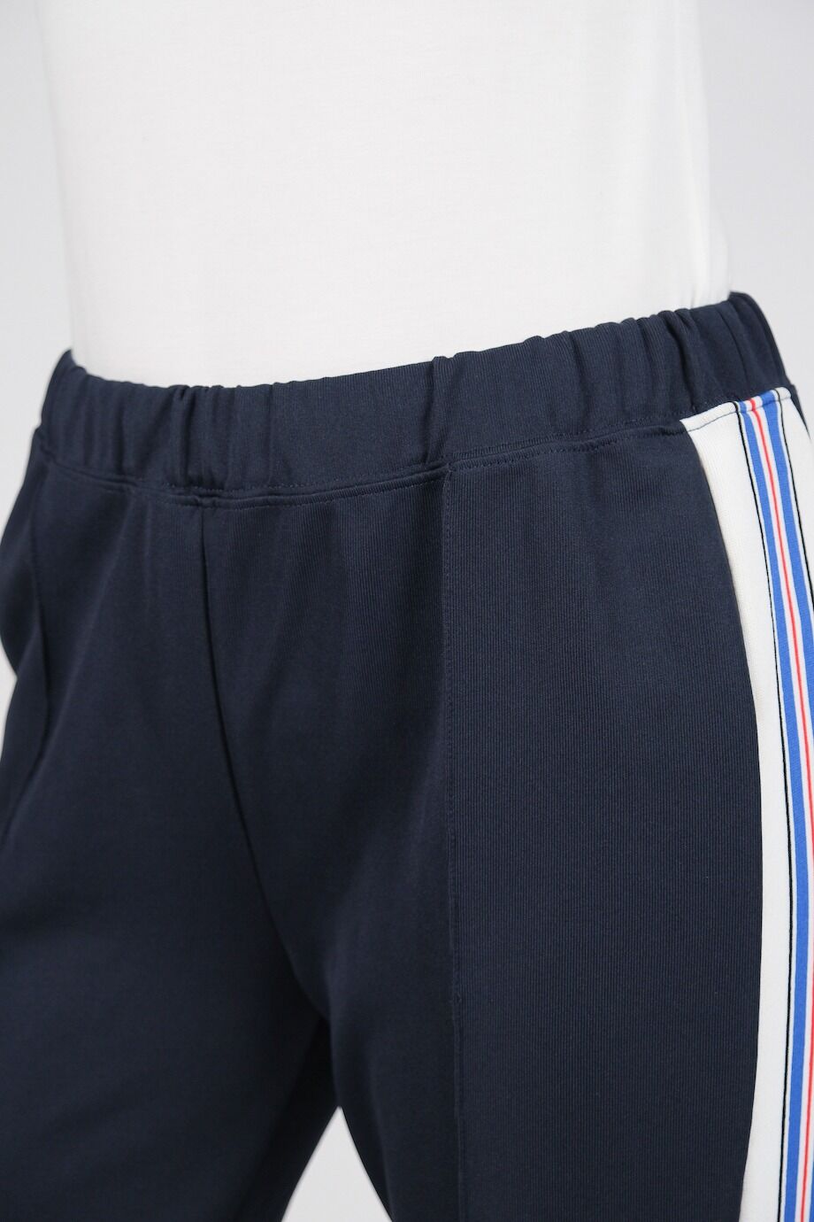 image 5 Спортивные брюки синего цвета с лампасами