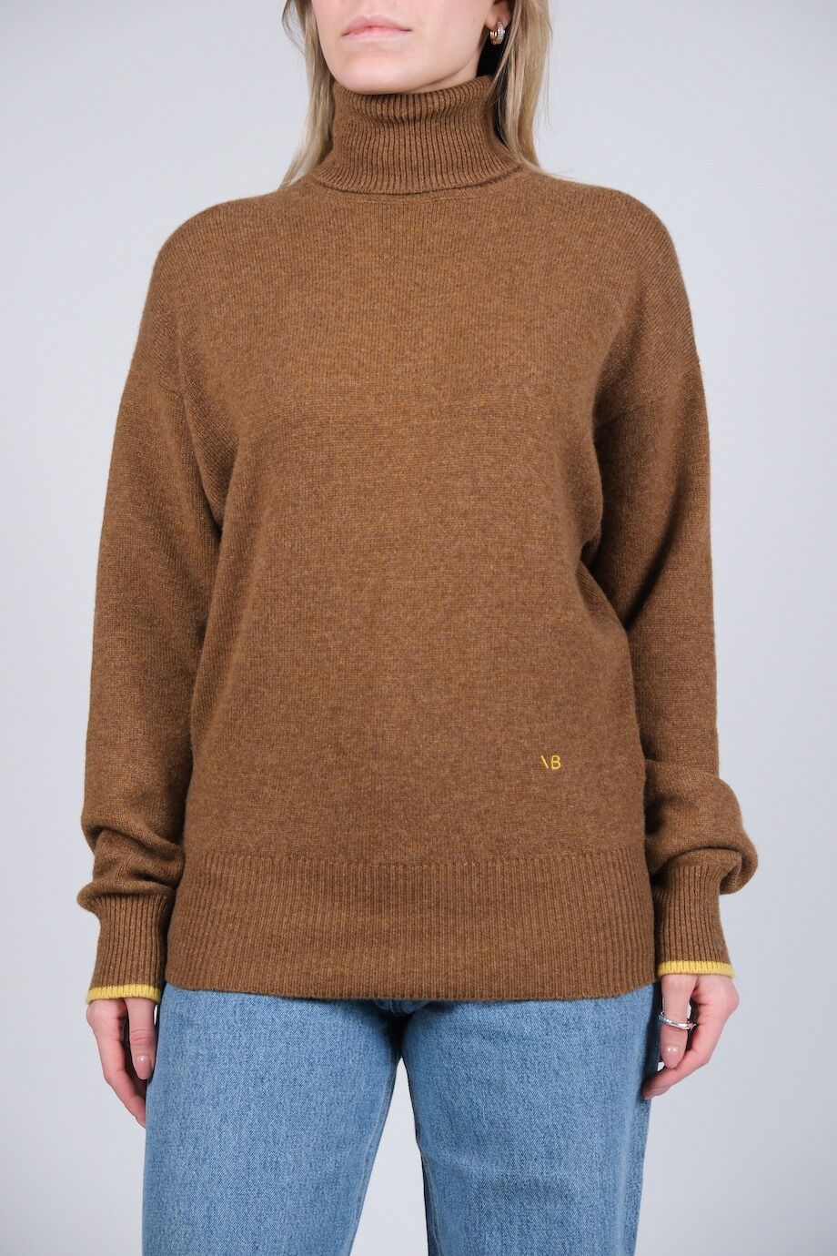 image 1 Кашемировый свитер карамельного цвета