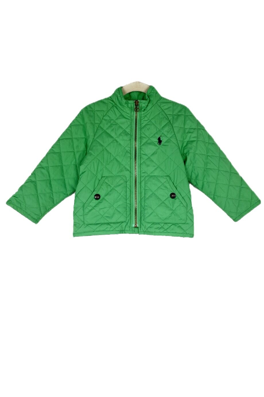 image 1 Детская куртка ярко-зеленого цвета