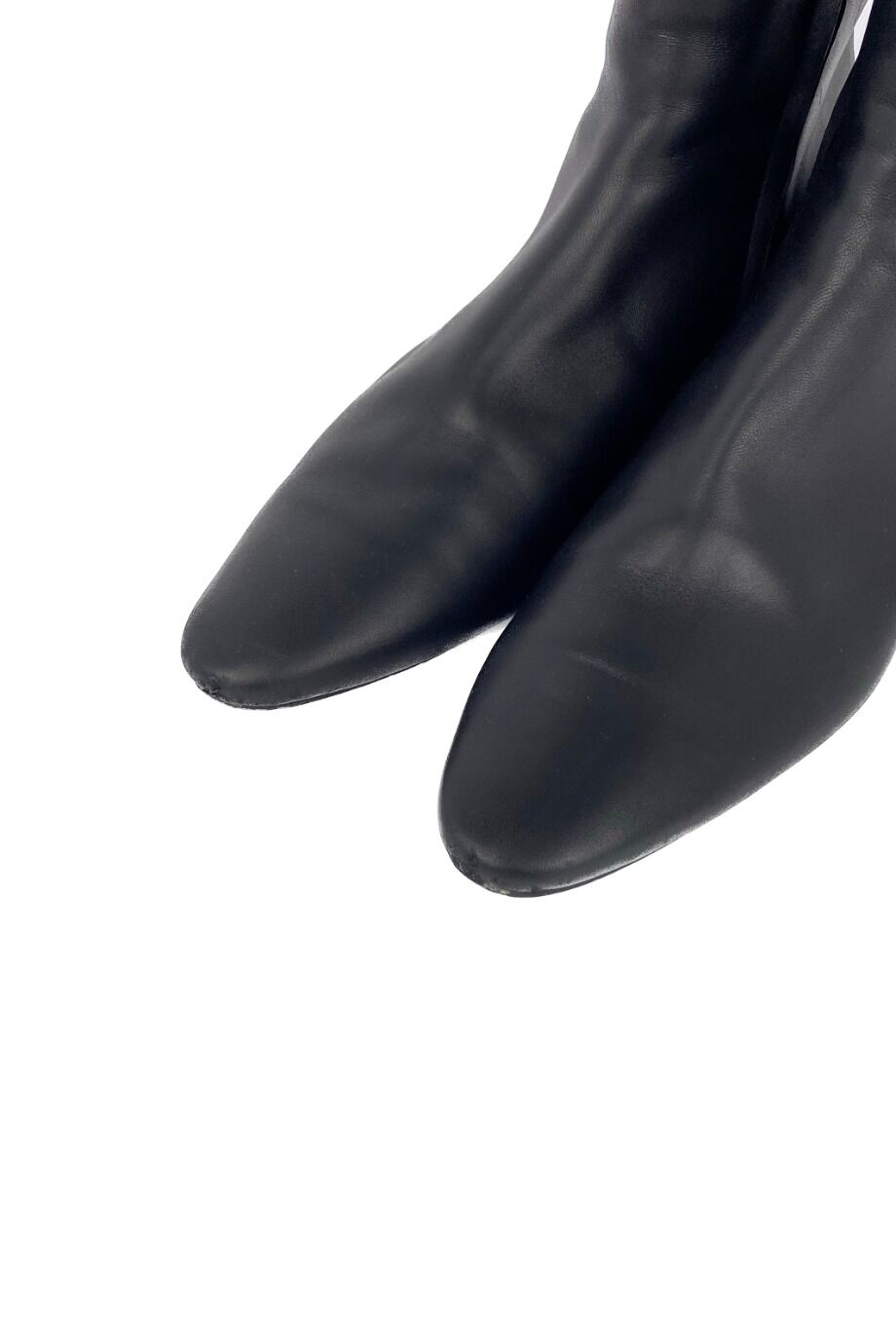 image 3 Ботинки черного цвета с надписью на каблуке
