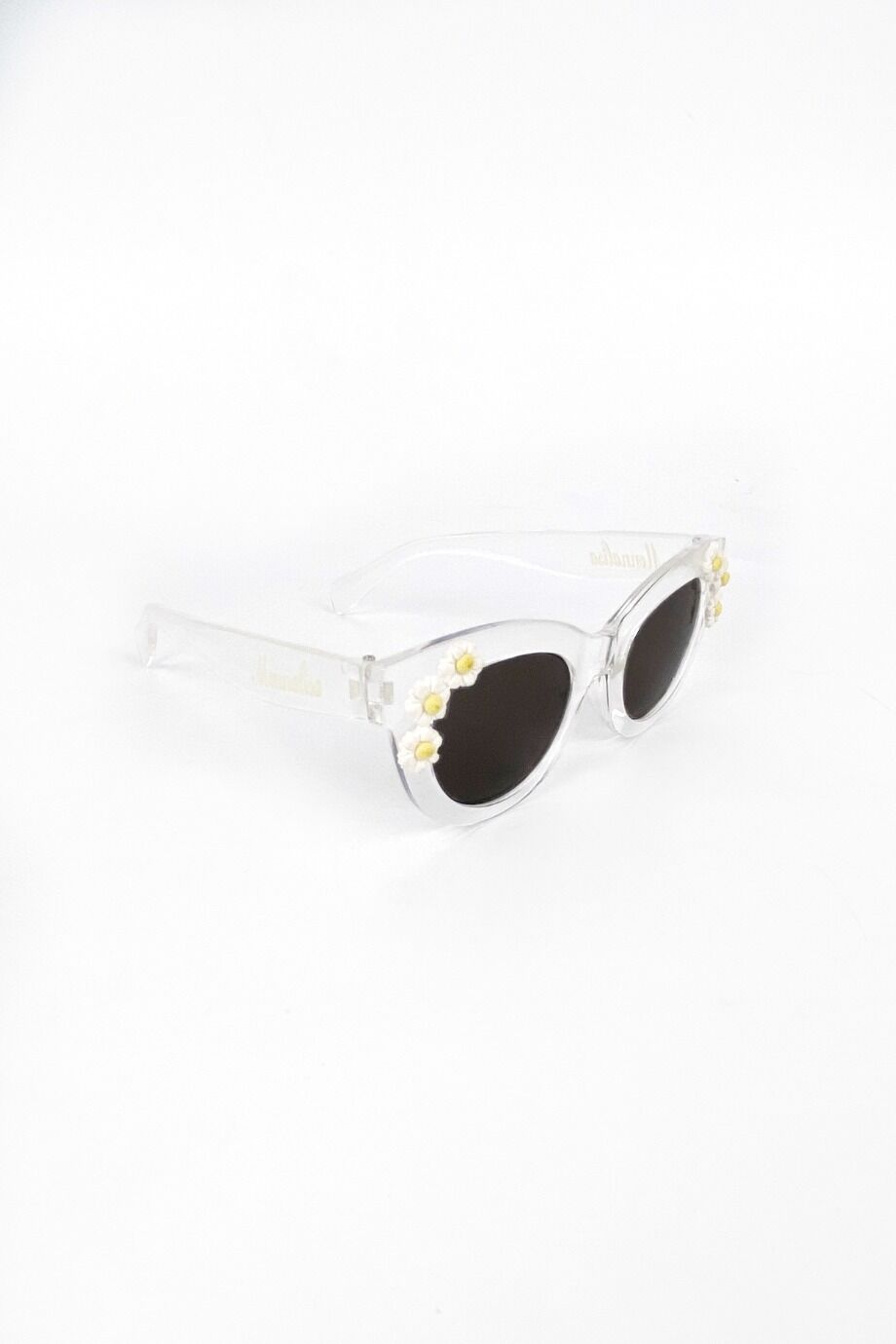 image 1 Детские очки в прозрачной оправе с ромашками