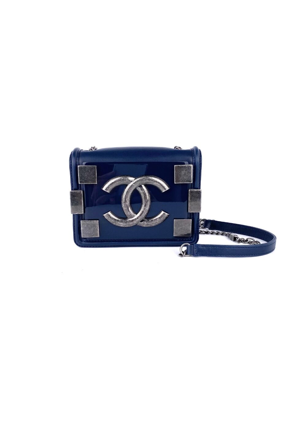 image 2 Сумка Boy Brick Flap Bag синего цвета