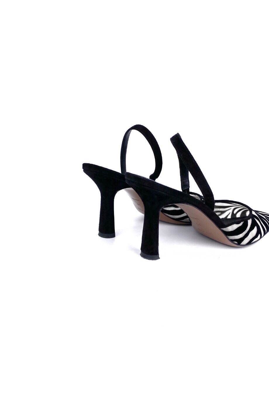 image 4 Туфли с открытой пяткой из сетки