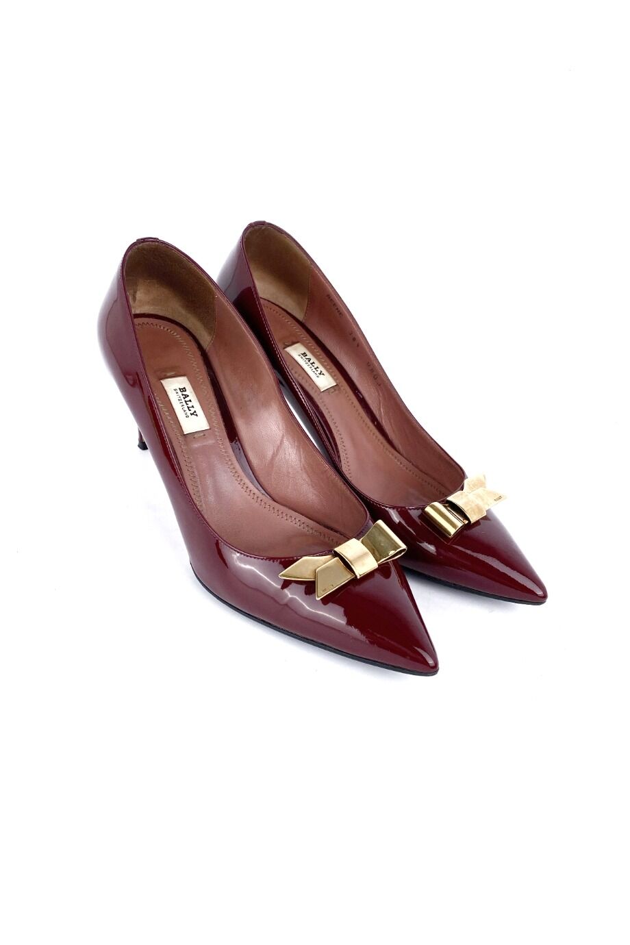 image 1 Лакированные туфли бордового цвета