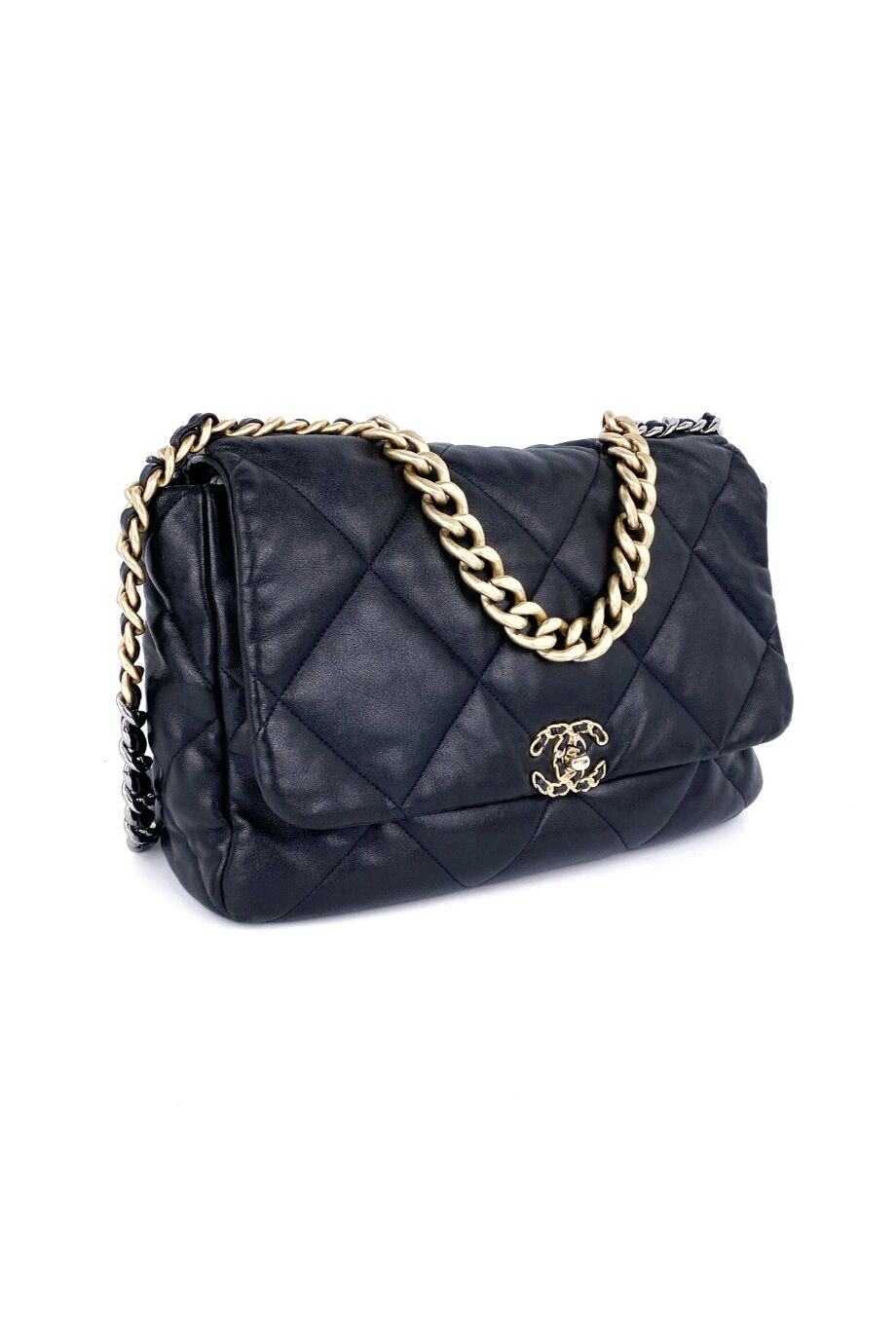 image 3 Сумка Chanel 19 Maxi черного цвета