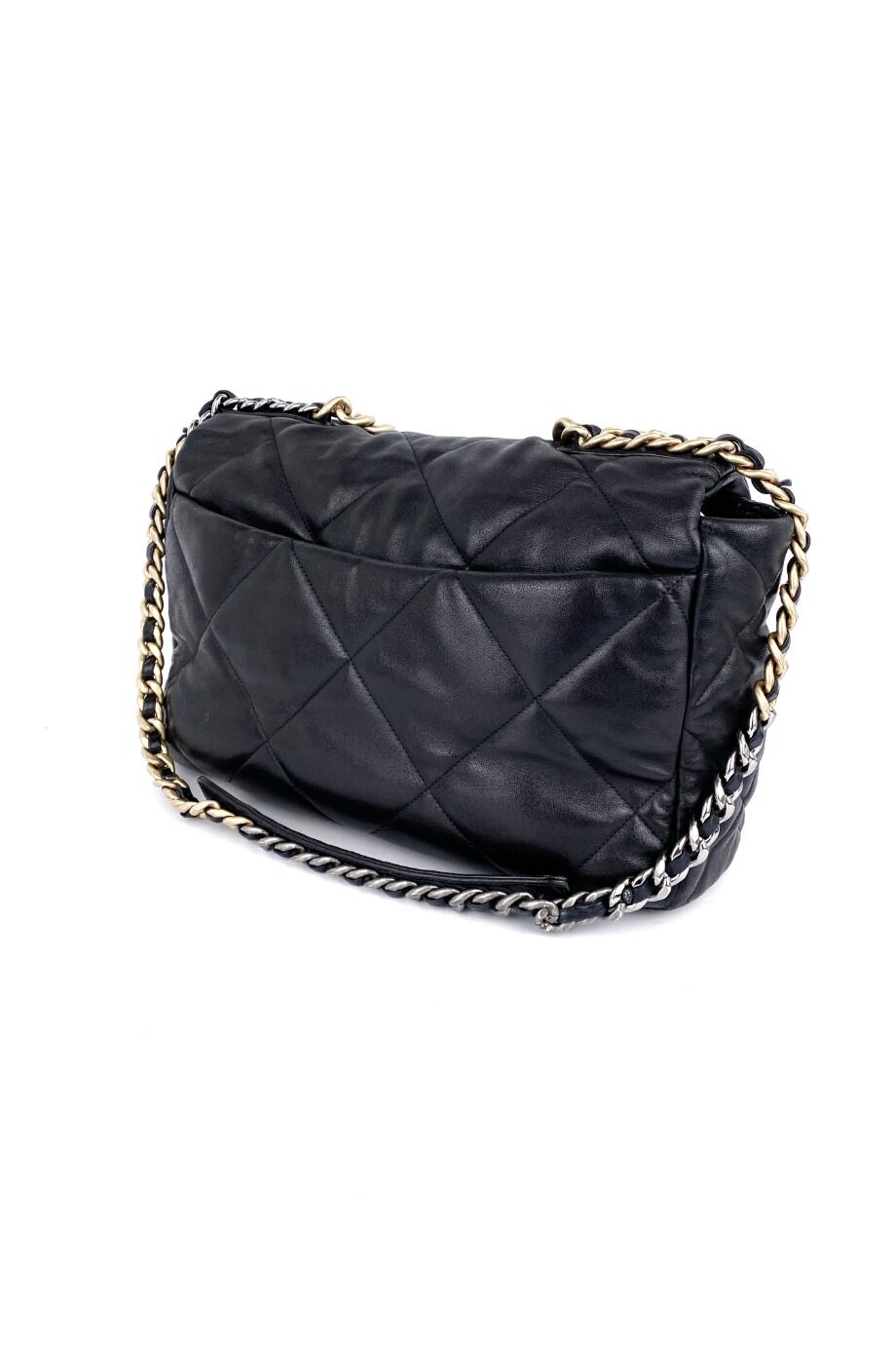 image 4 Сумка Chanel 19 Maxi черного цвета