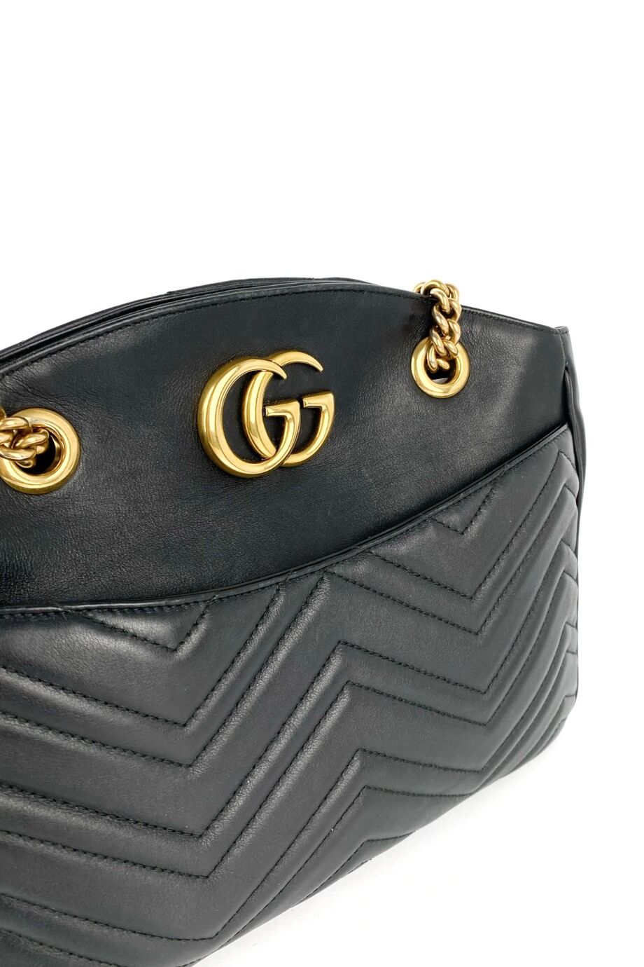 image 3 Сумка GG Marmont чёрного цвета