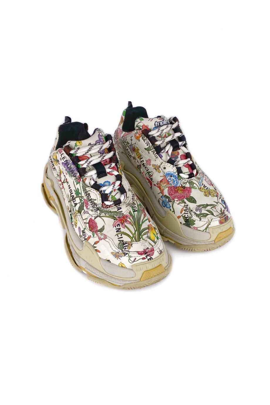 image 1 Кроссовки Triple S с цветочным принтом