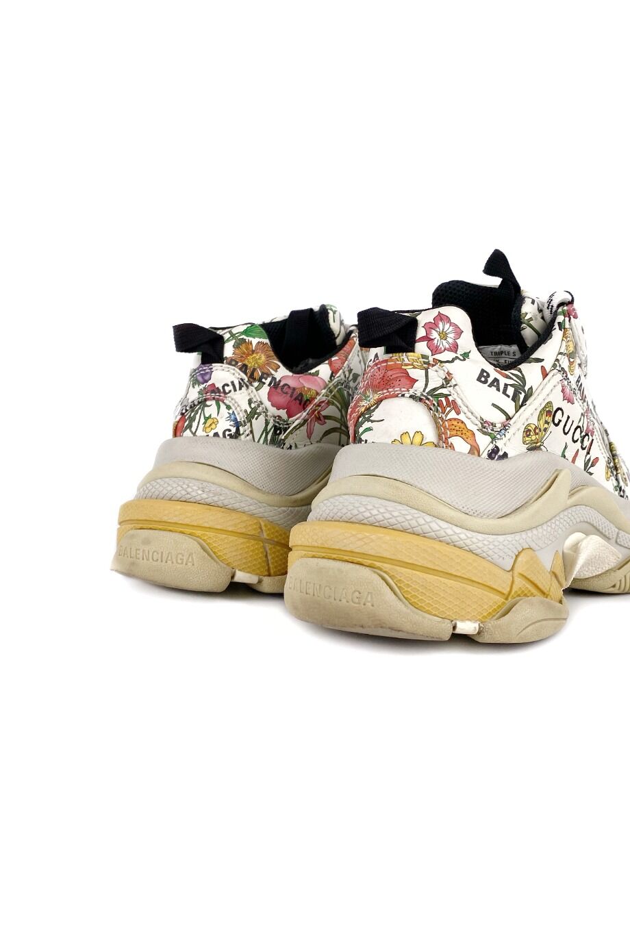 image 4 Кроссовки Triple S с цветочным принтом