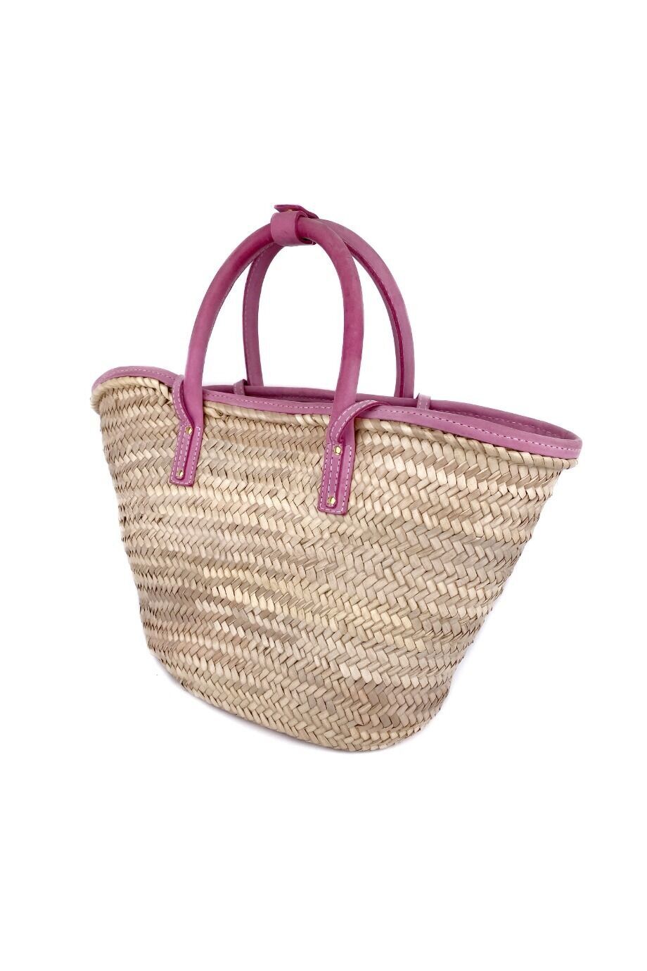 image 4 Сумка Le Panier Soleil с розовыми ручками