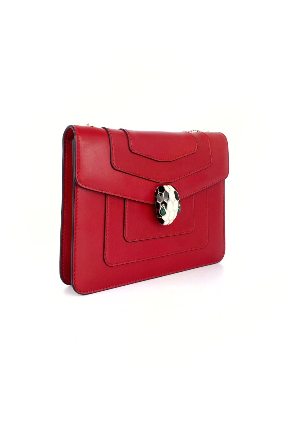 image 3 Сумка Serpenti Forever красного цвета