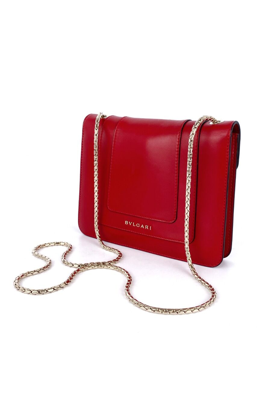 image 5 Сумка Serpenti Forever красного цвета