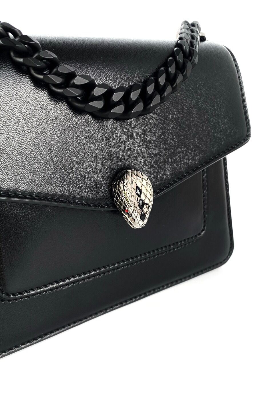 image 3 Сумка Serpenti Forever  чёрного цвета