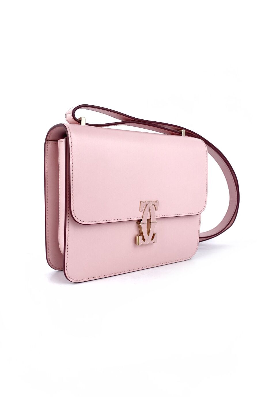 image 2 Сумка C De Cartier розового цвета