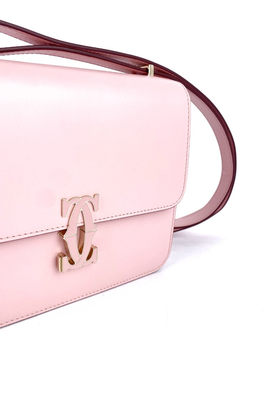 image 3 Сумка C De Cartier розового цвета
