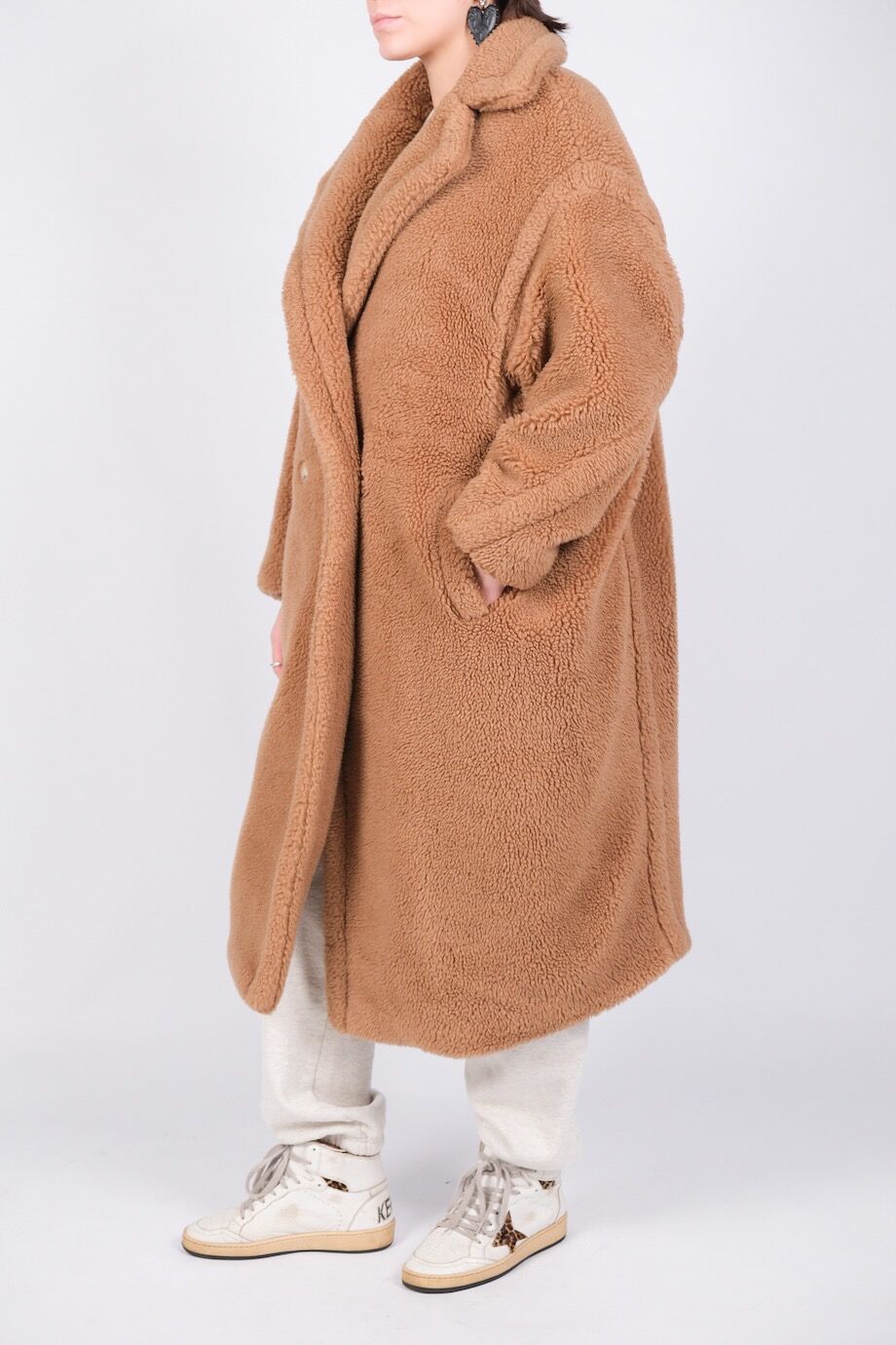 image 3 Шуба Teddy bear коричневого цвета