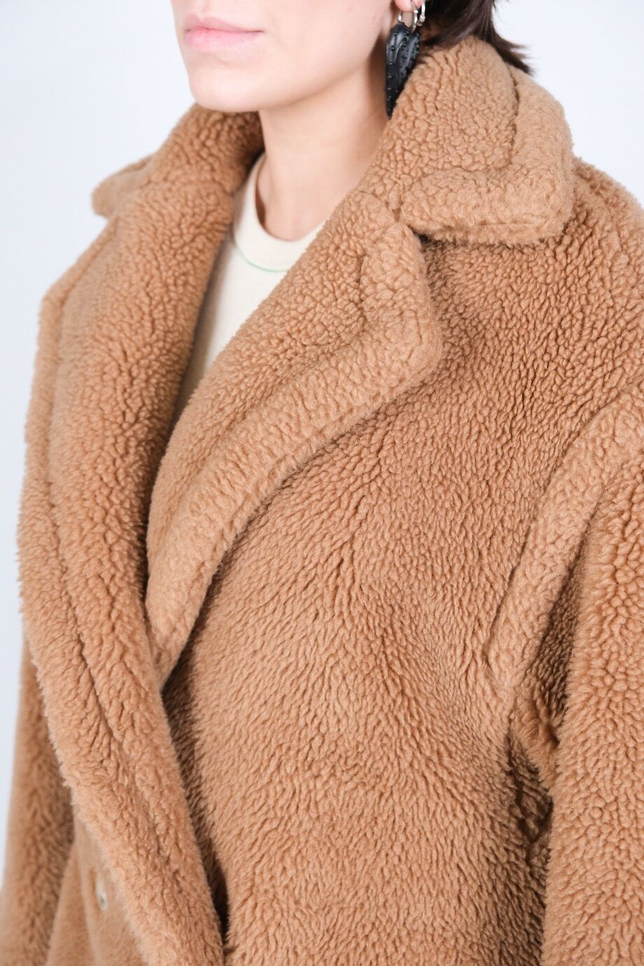 image 5 Шуба Teddy bear коричневого цвета