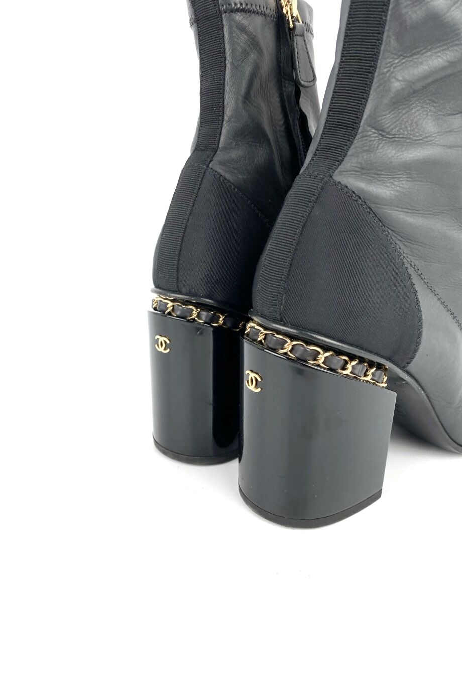 image 4 Ботильоны черного цвета с лакированными носиками