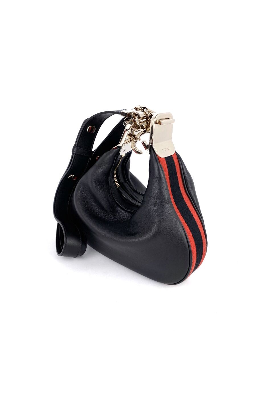 image 5 Сумка Aria Web черного цвета с текстильным ремнем