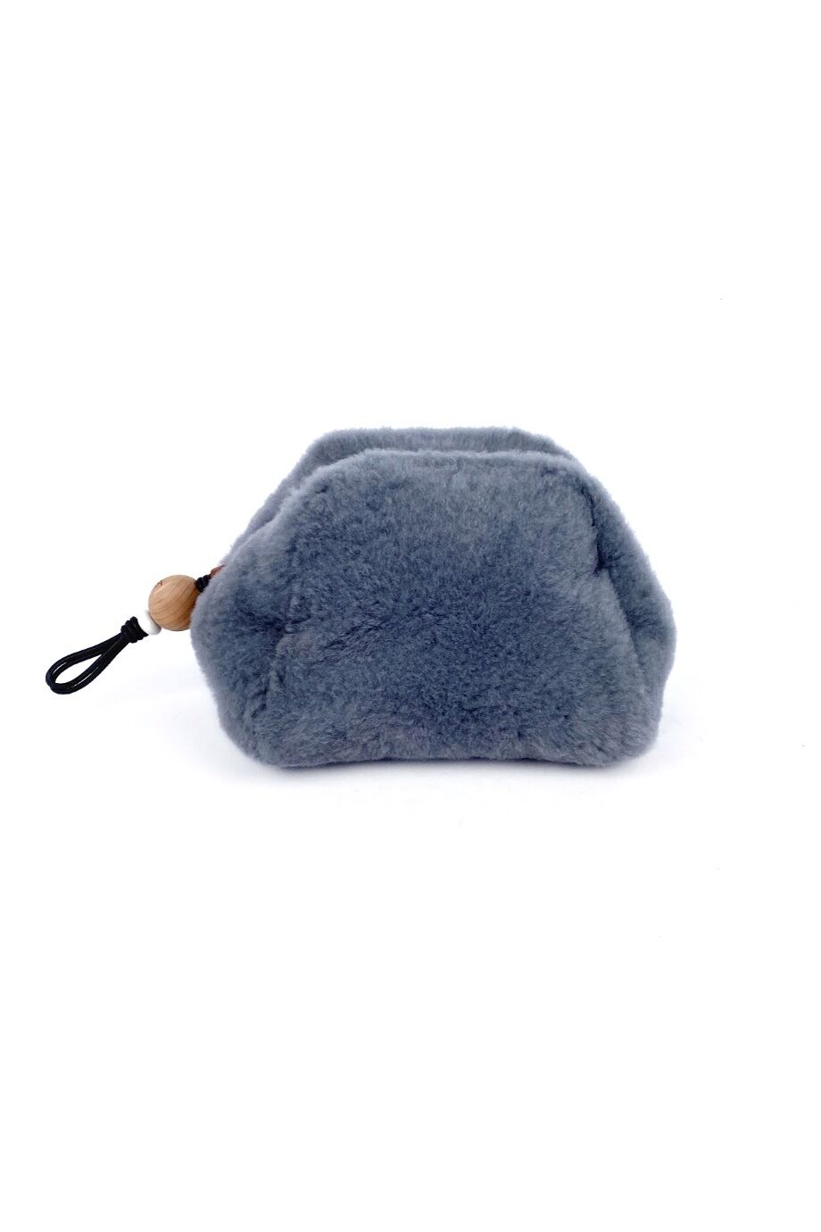 image 1 Клатч Puffy pouch серого цвета