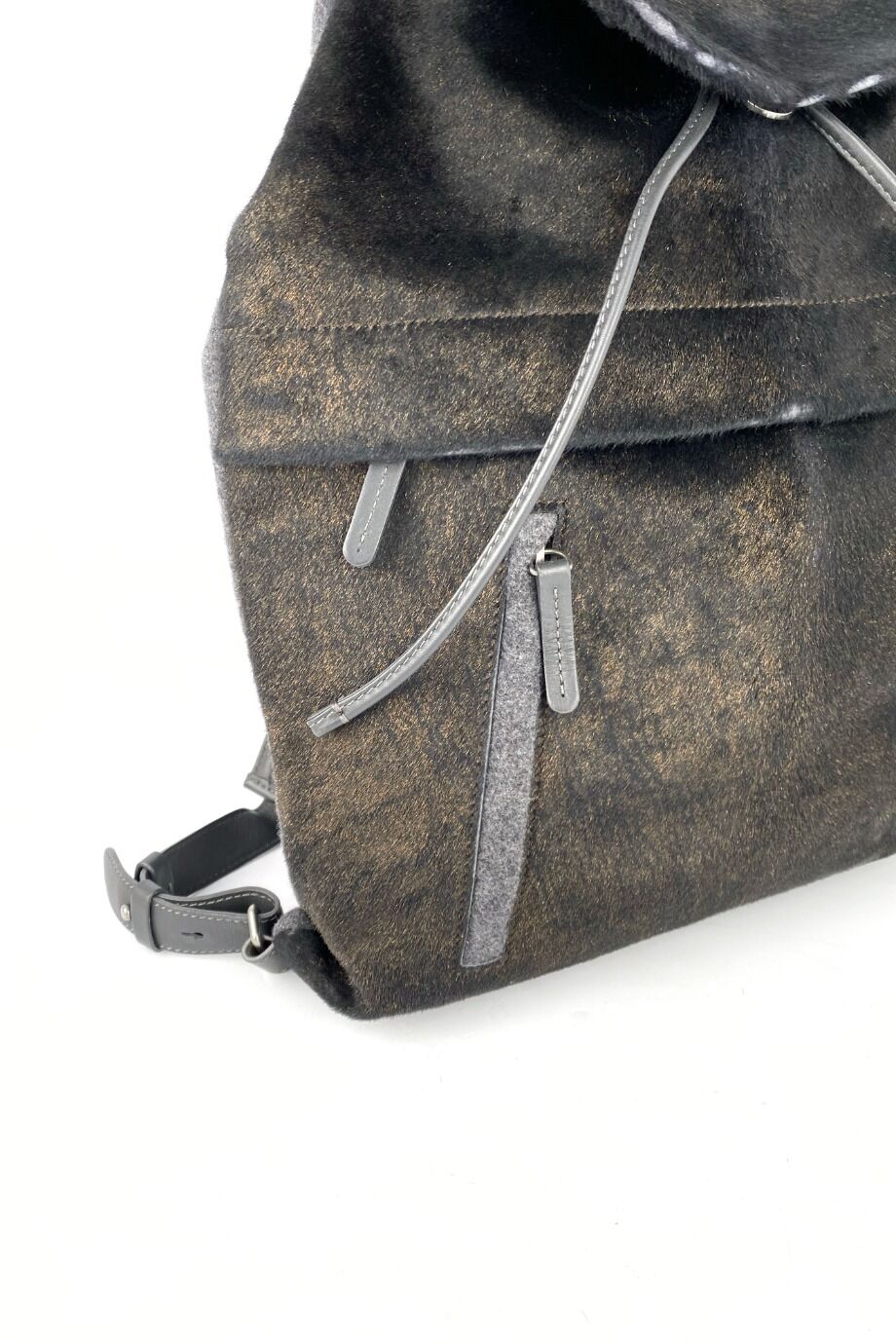 image 3 Комбинированный рюкзак с меховой отделкой