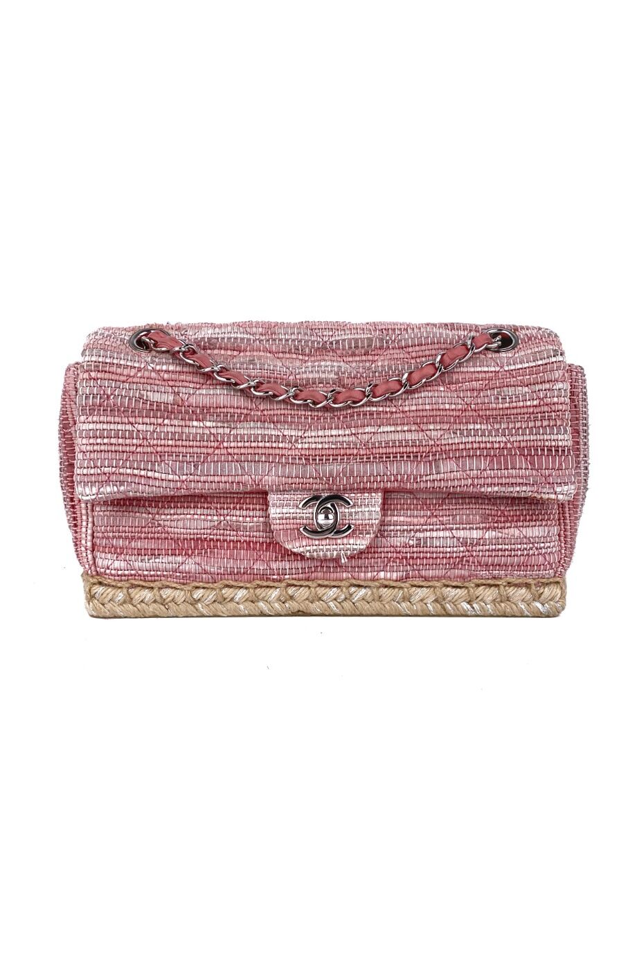 image 2 Сумка Classic Espadrille Flap bag розового цвета