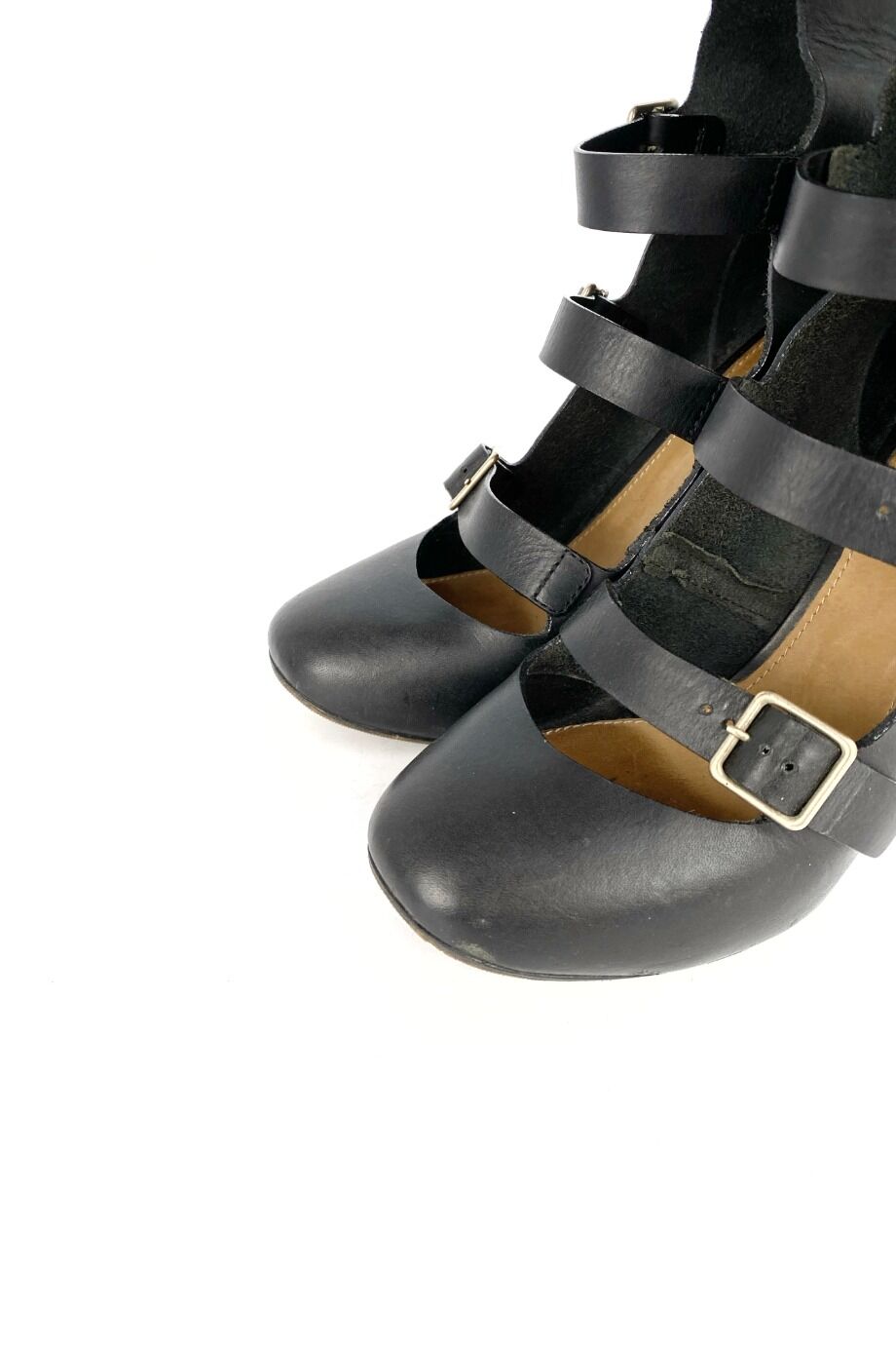 image 3 Ботильоны черного цвета с ремешками