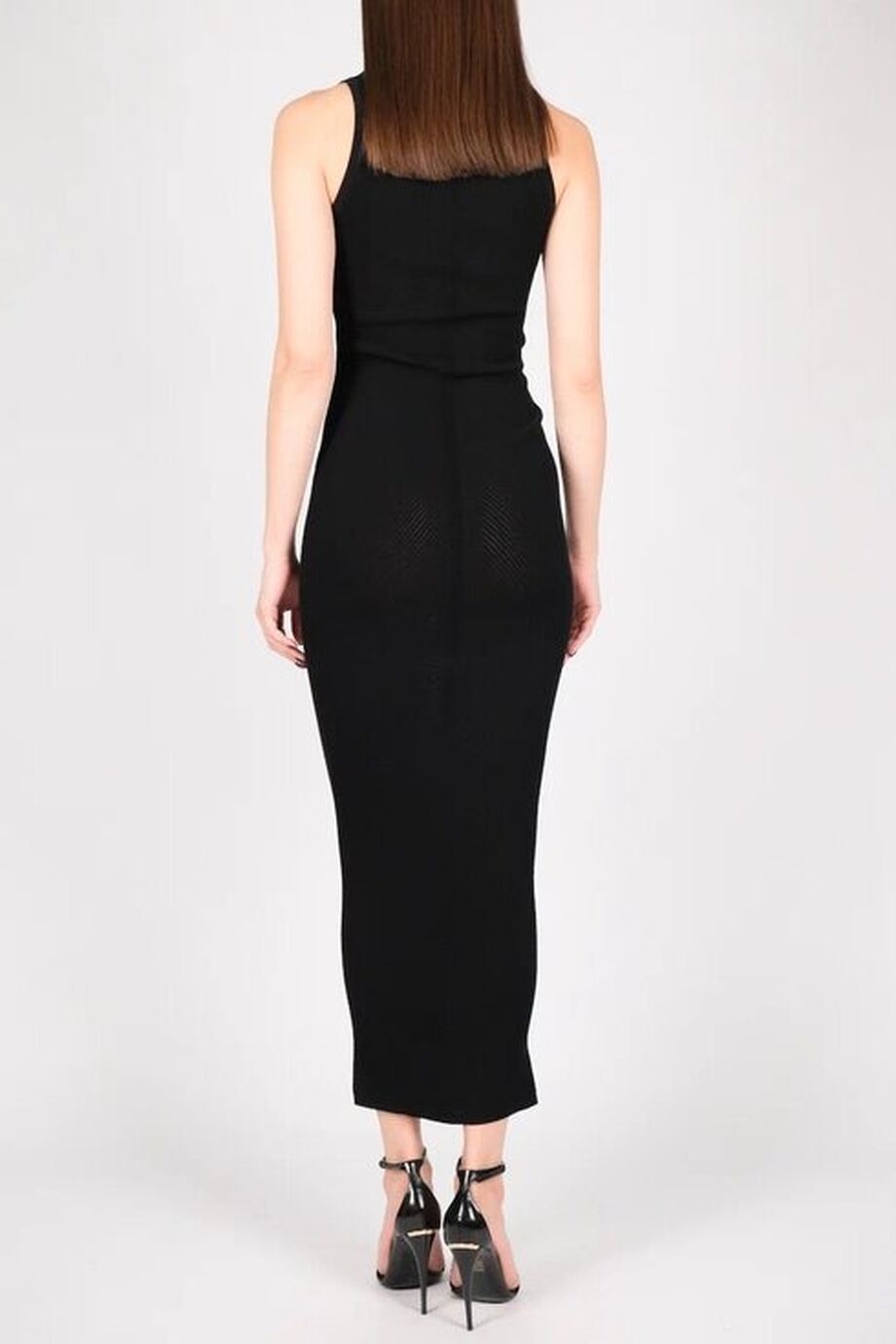image 3 Платье облегающего кроя чёрного цвета