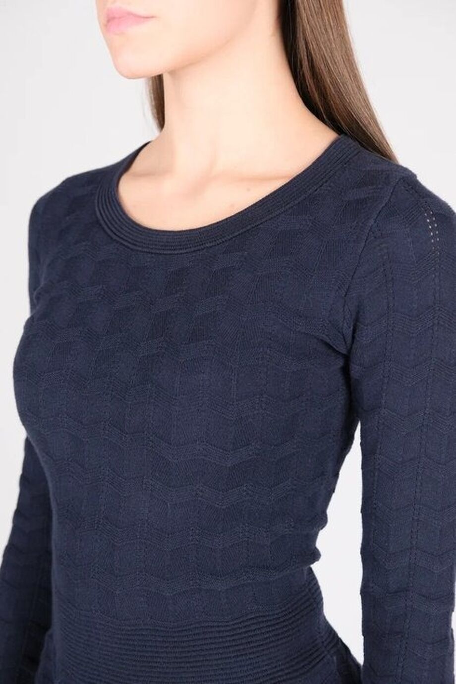 image 4 Платье синего цвета с орнаментом