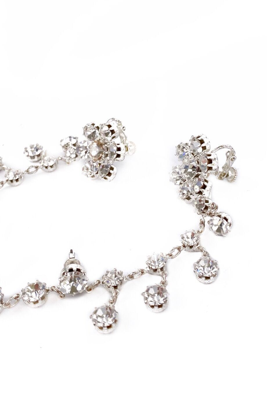 image 2 Серьги-каффы с кристаллами